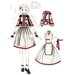 動(dòng)漫角色服裝設(shè)計(jì)圖制作指南